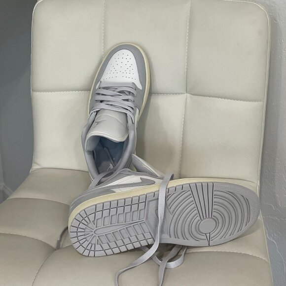 Nike Air Jordan 1 Low shoes Coconut Milk Sail Gray DC0774-103 USA size 7.5 - Picture 1 of 6
